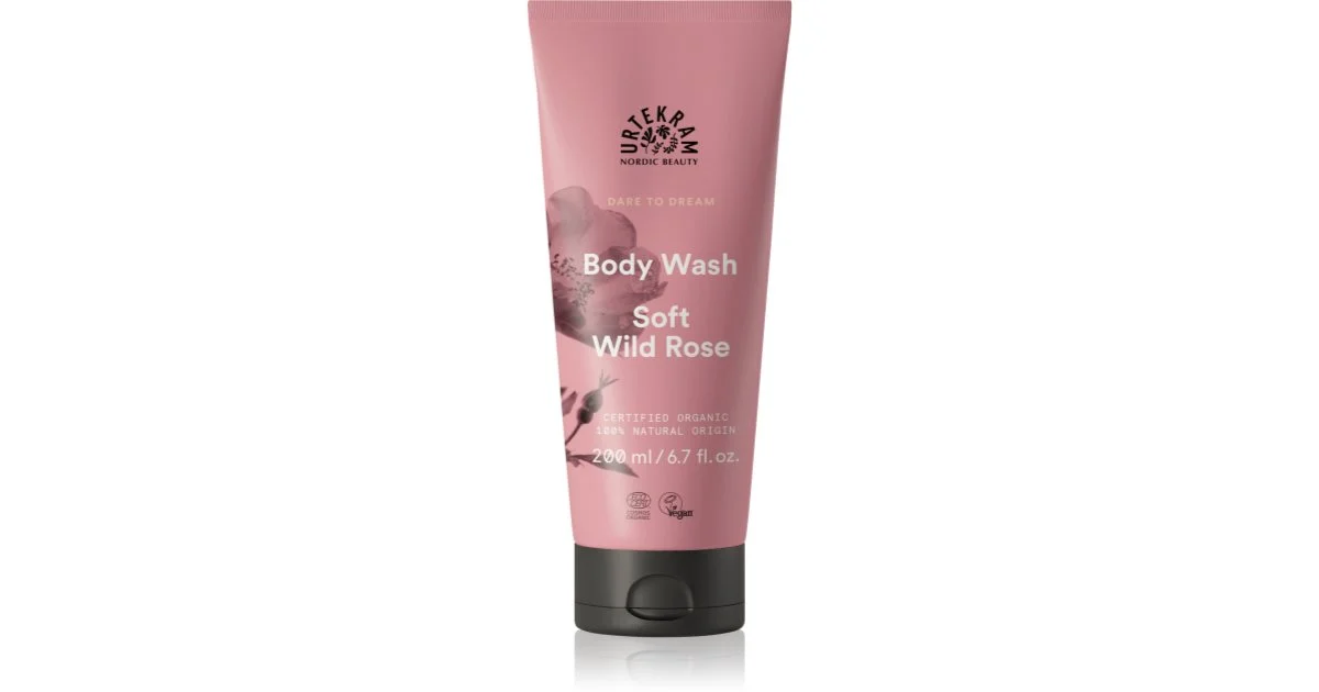 Urtekram Soft Wild Rose gel doccia 200 ml