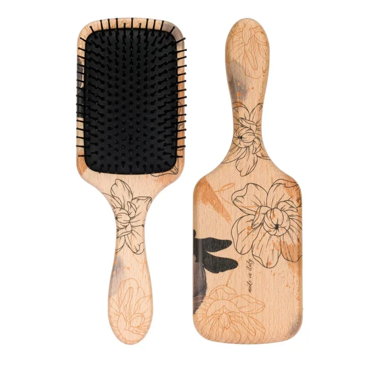 Beautytime international Spazzola Magnum Black Flower Beautytime 1 Pezzo