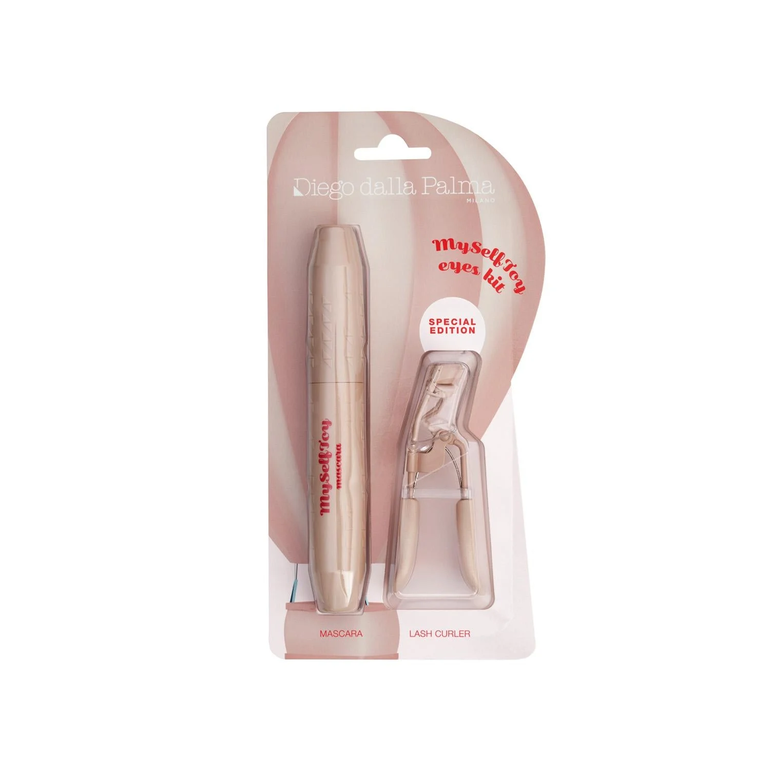 KIT MYSELFTOY Mascara + PIEGACIGLIA BEIGE/NUDE