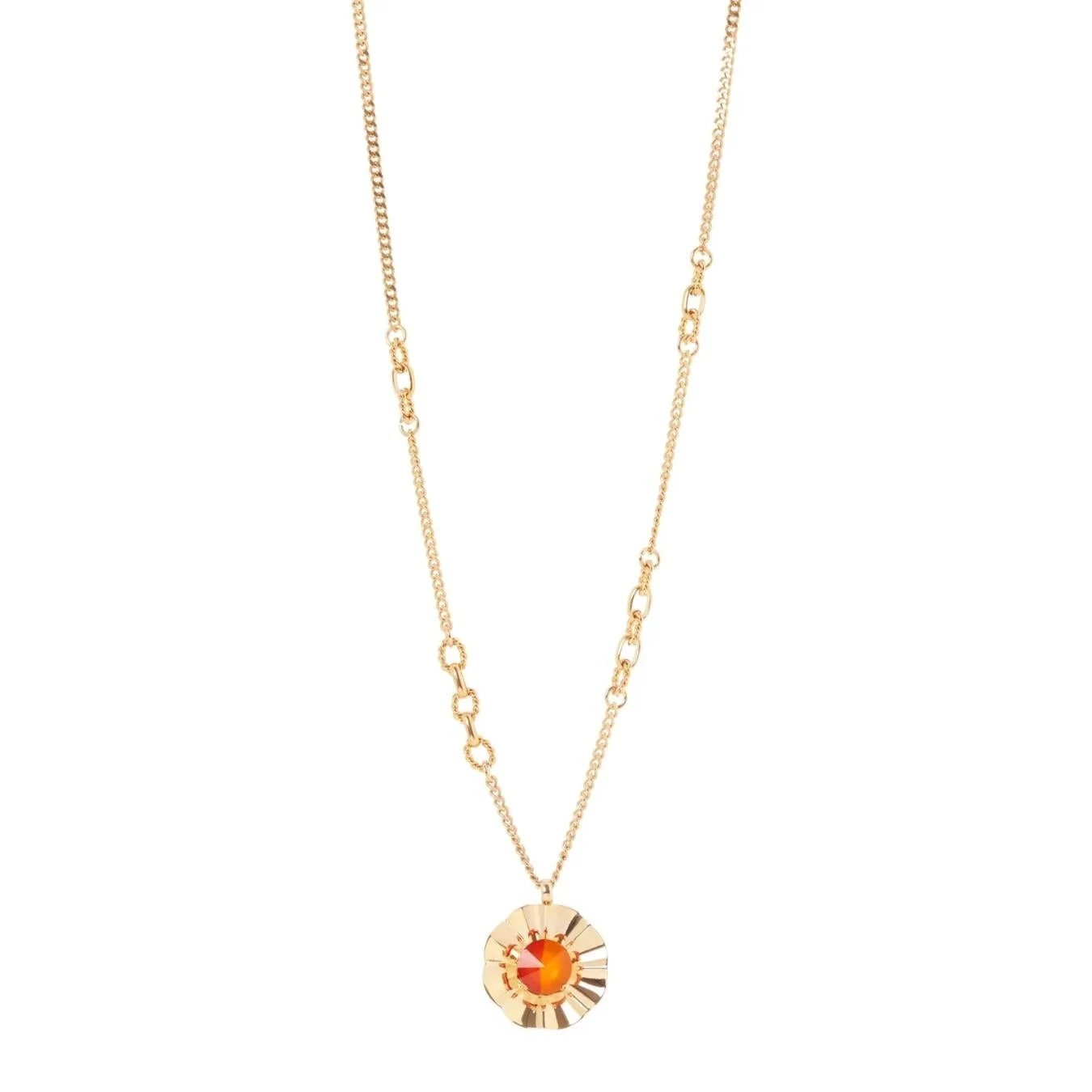 Collana lunga con pendente a fiore Ribera