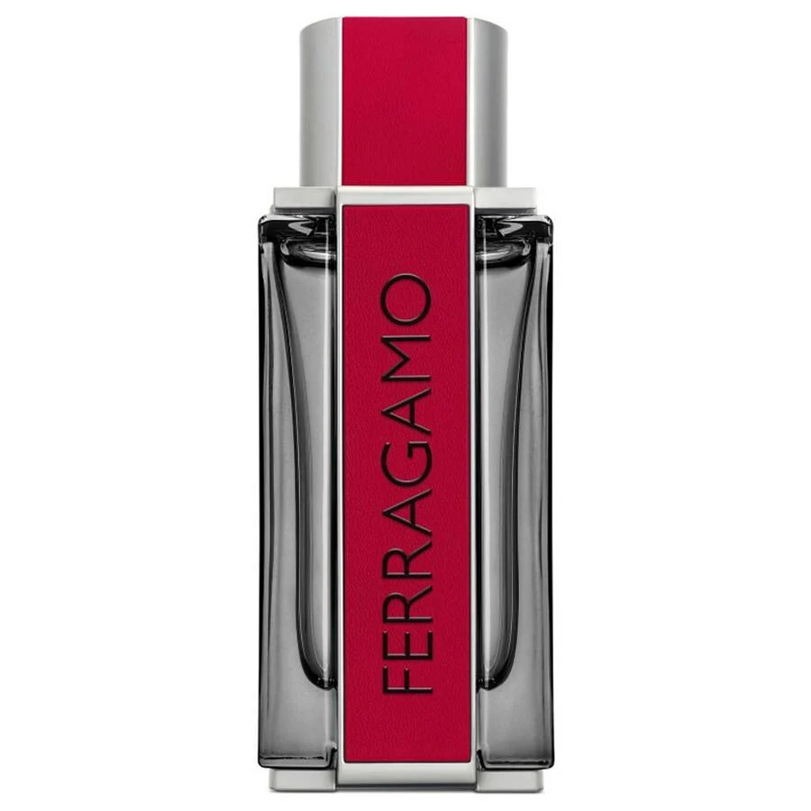 Ferragamo Red Leather Men