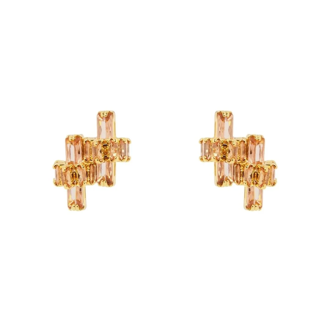 Orecchini barrette e semicerchi Serenissima