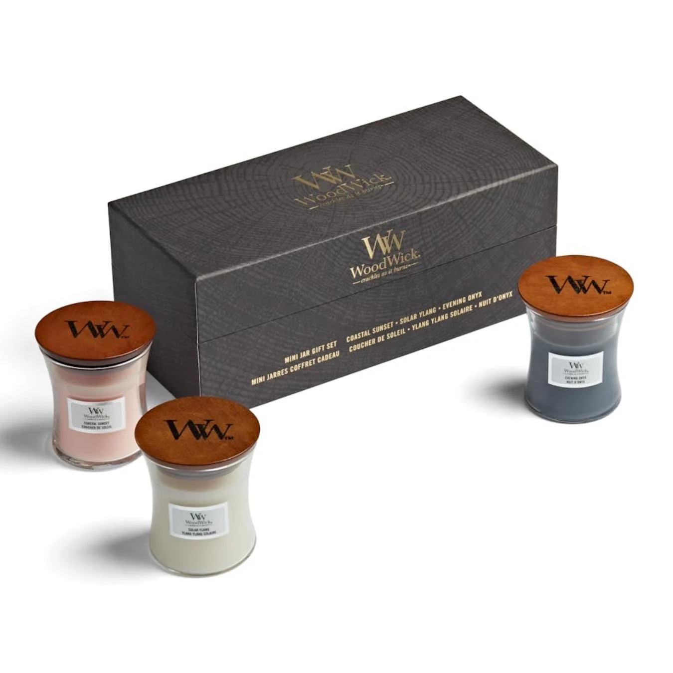 Cofanetto Confezione regalo floreale candele piccole