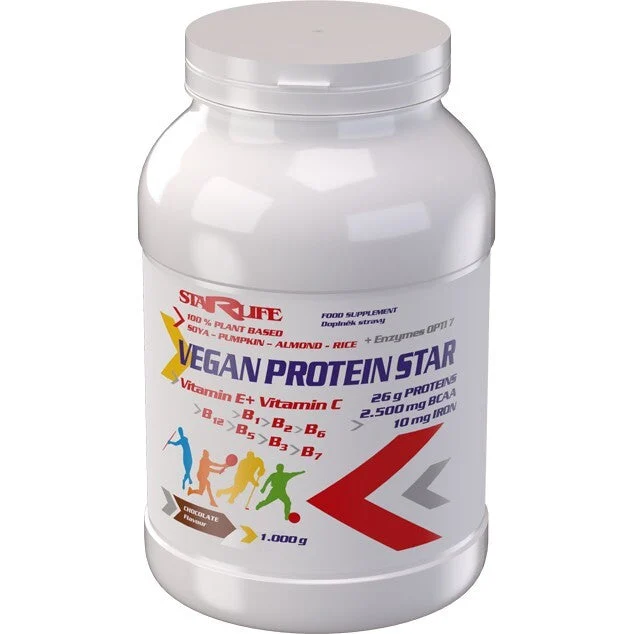 Starlife Proteine vegane STAR - cioccolato 1000 g