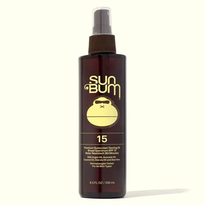 SUN BUM SPF 15 SUNSCREEN TANNING OIL 250ML