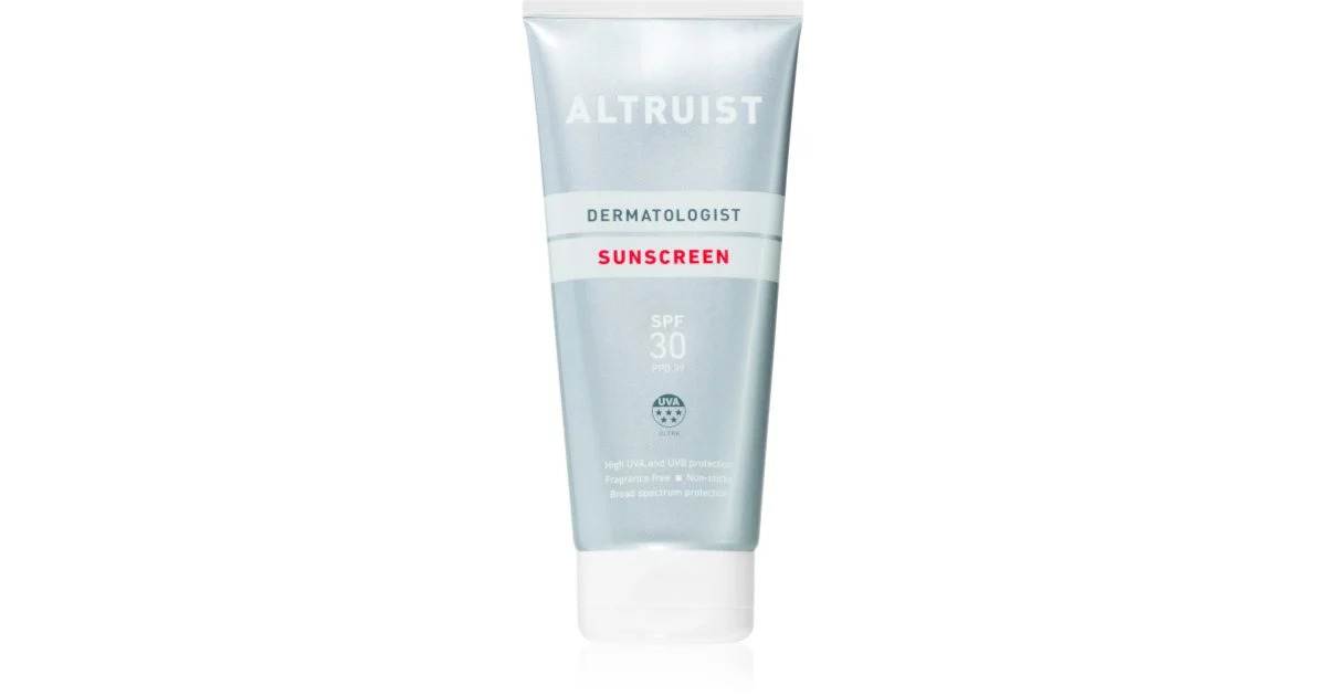 Altruist Sunscreen crema abbronzante SPF 30 200 ml