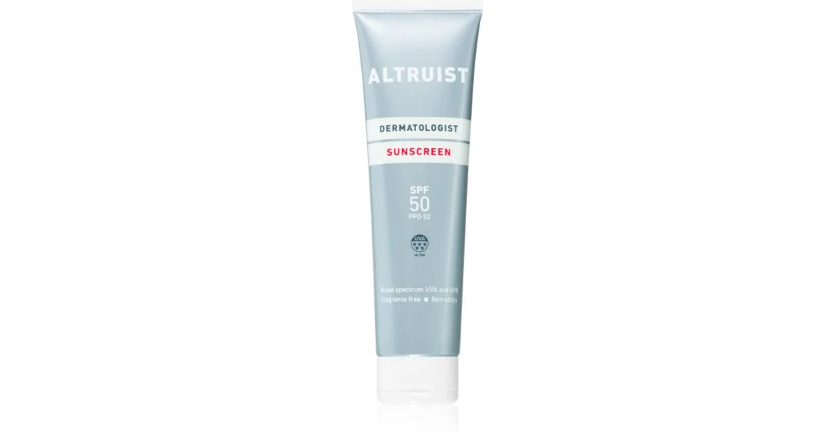 Altruist Sunscreen crema abbronzante SPF 50 100 ml