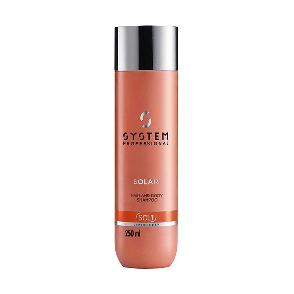 System Professional Solar Hair E Body Shampoo 250ml