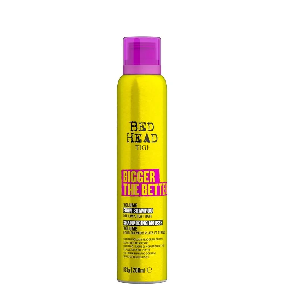 TIGI BED HEAD BIGGER THE BETTER SHAMPOO FOAM 200 ml