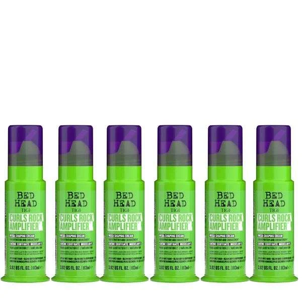 TIGI BED HEAD CURLS ROCK AMPLIFIER CREAM 113 ML KIT 6 PEZZI