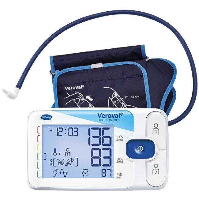 Veroval Sfigmomanometro digitale Duo Control con bracciale Comfort Air M 22 - 32 cm