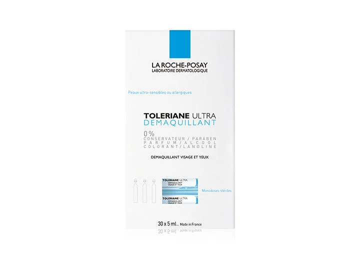 La Roche Posay Toleriane Ultra Struccante Viso Occhi Monodose Sterili 30x5ml