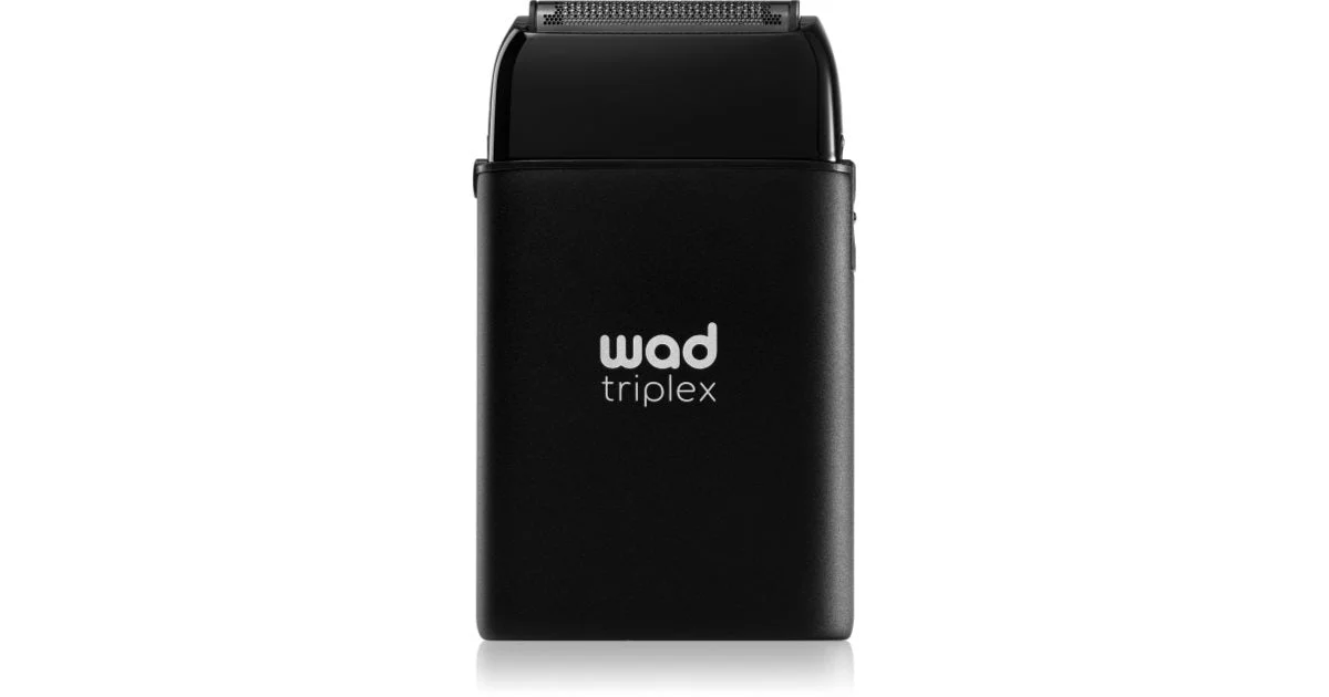 Wad Triplex rasoio elettrico nero