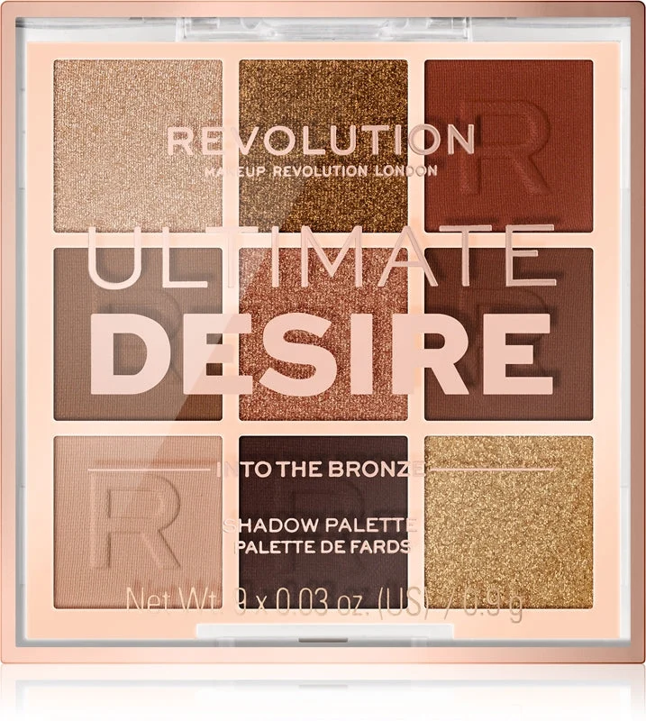 Makeup Revolution Ultimate Desire palette di ombretti colore Into The Bronze 8,1 g