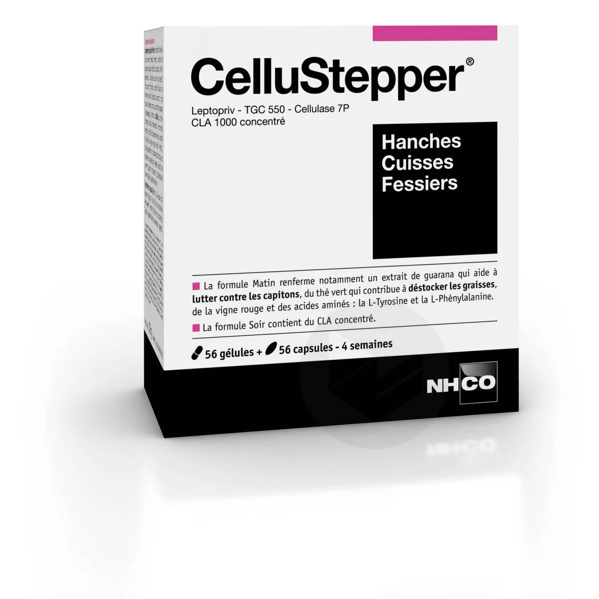 Nhco Nutrition CelluStepper aree mirate 56 capsule giorno + 56 capsule sera