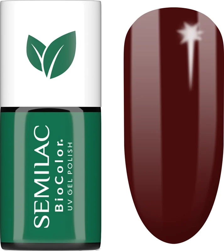 Semilac UV Hybrid BioColor smalto gel per unghie con lampada UV/LED colore 726 Dark Coral 7 ml