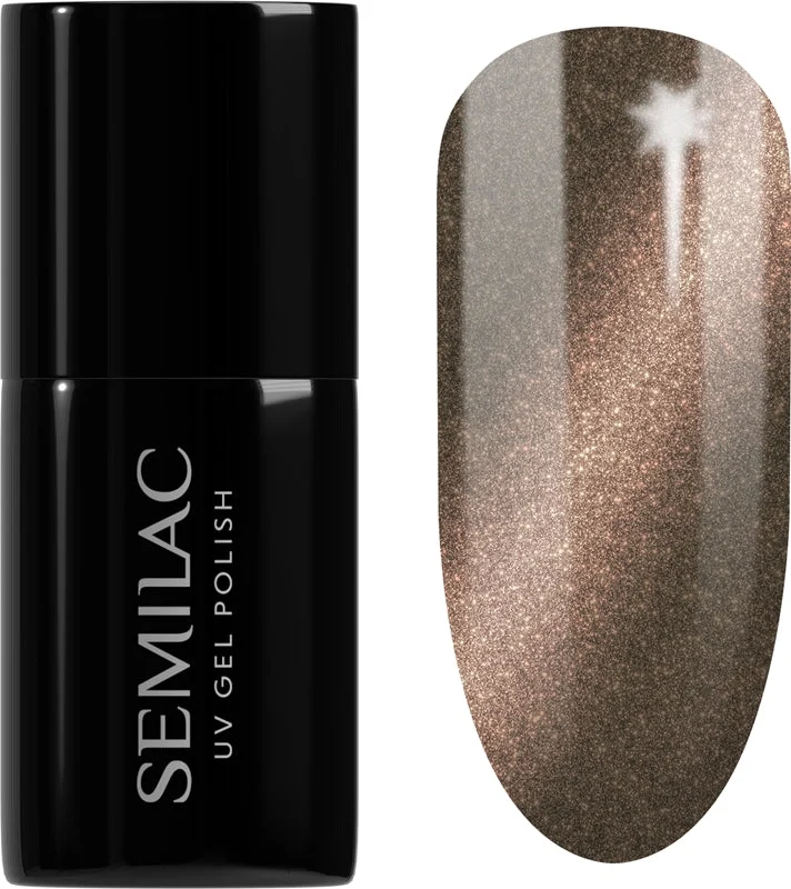 Semilac UV Hybrid Brides Babes smalto gel per unghie con lampada UV/LED colore 488 The Chic One 7 ml