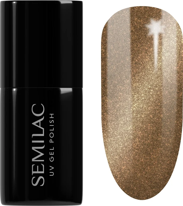 Semilac UV Hybrid Brides Babes smalto gel per unghie con lampada UV/LED colore 487 The It Girl 7 ml