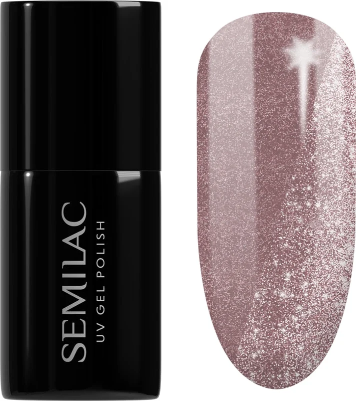 Semilac UV Hybrid Day and Night smalto gel per unghie con lampada UV/LED colore 395 Dawn Till Dusk 7 ml