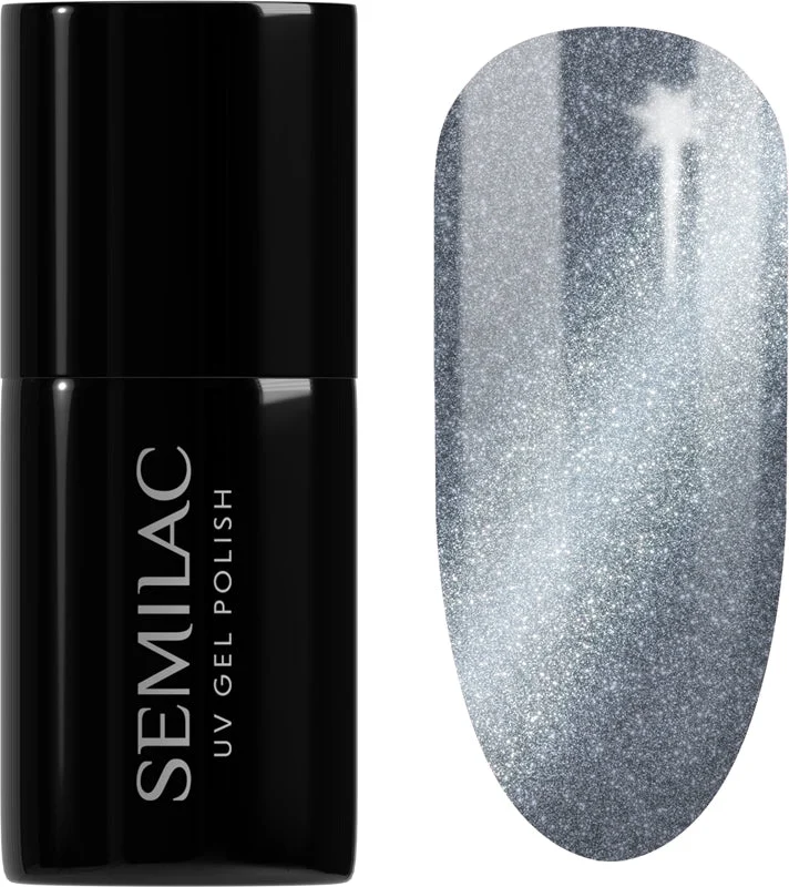 Semilac UV Hybrid Silk Effect smalto gel per unghie con lampada UV/LED colore 465 Luxury Chillout 7 ml