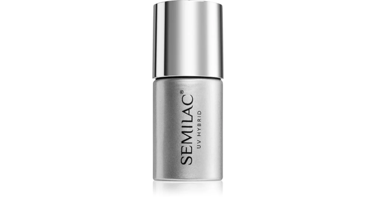 Semilac UV Hybrid Top smalto gel top coat protezione e brillantezza senza residui 7 ml