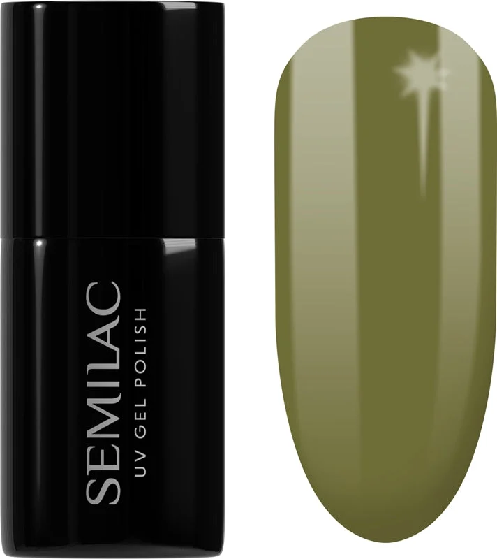 Semilac UV Hybrid WellBeing smalto gel per unghie con lampada UV/LED colore 659 Matcha Latte 7 ml