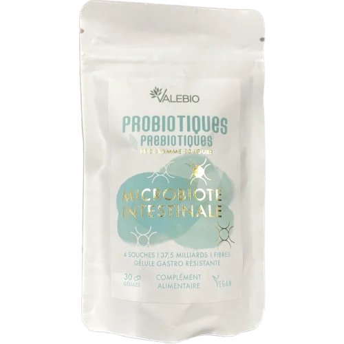 Valebio Probiotico Prebiotici Digestione Immunità 30 Capsule