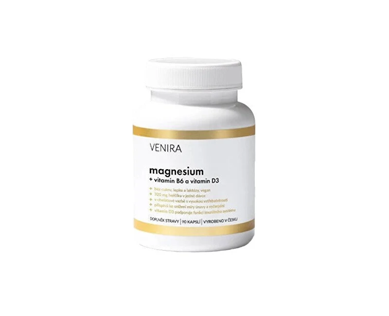 Venira Magnesio con vitamina B6 e vitamina D 90 capsule