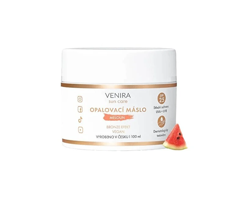 Venira Burro abbronzante bronze con anguria SPF 25 100 ml