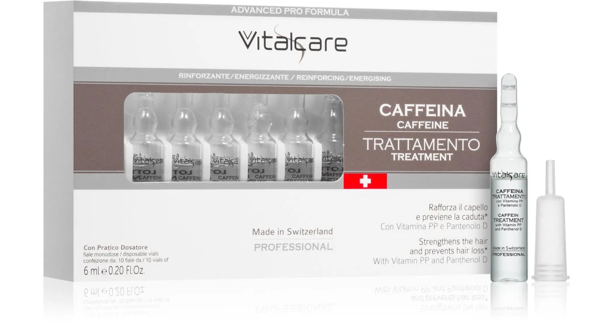 Vital Care Trattamento Caffeina 10 Fiale Da 6 Ml