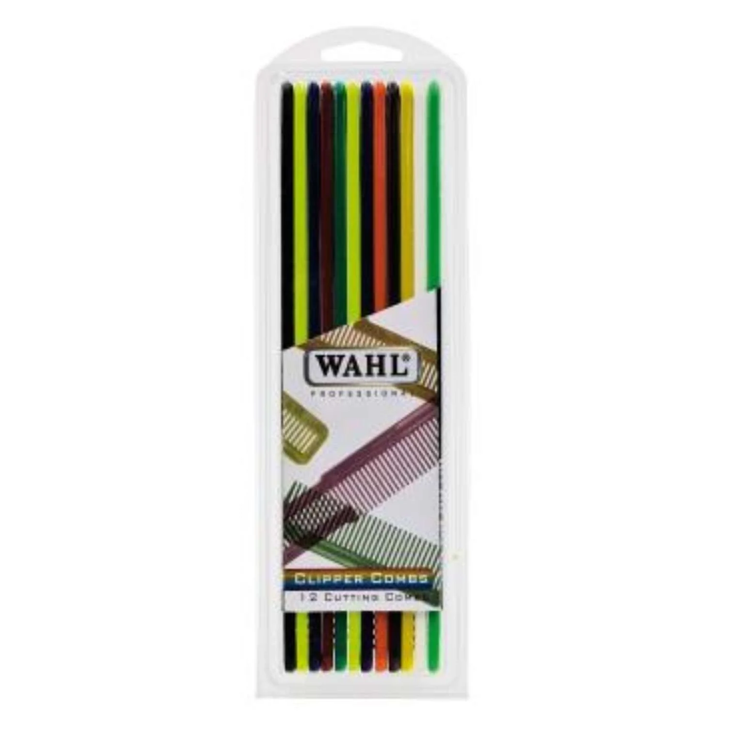 WAHL SET 12 PZ. PETTINI COLORATI PER CLIPPER