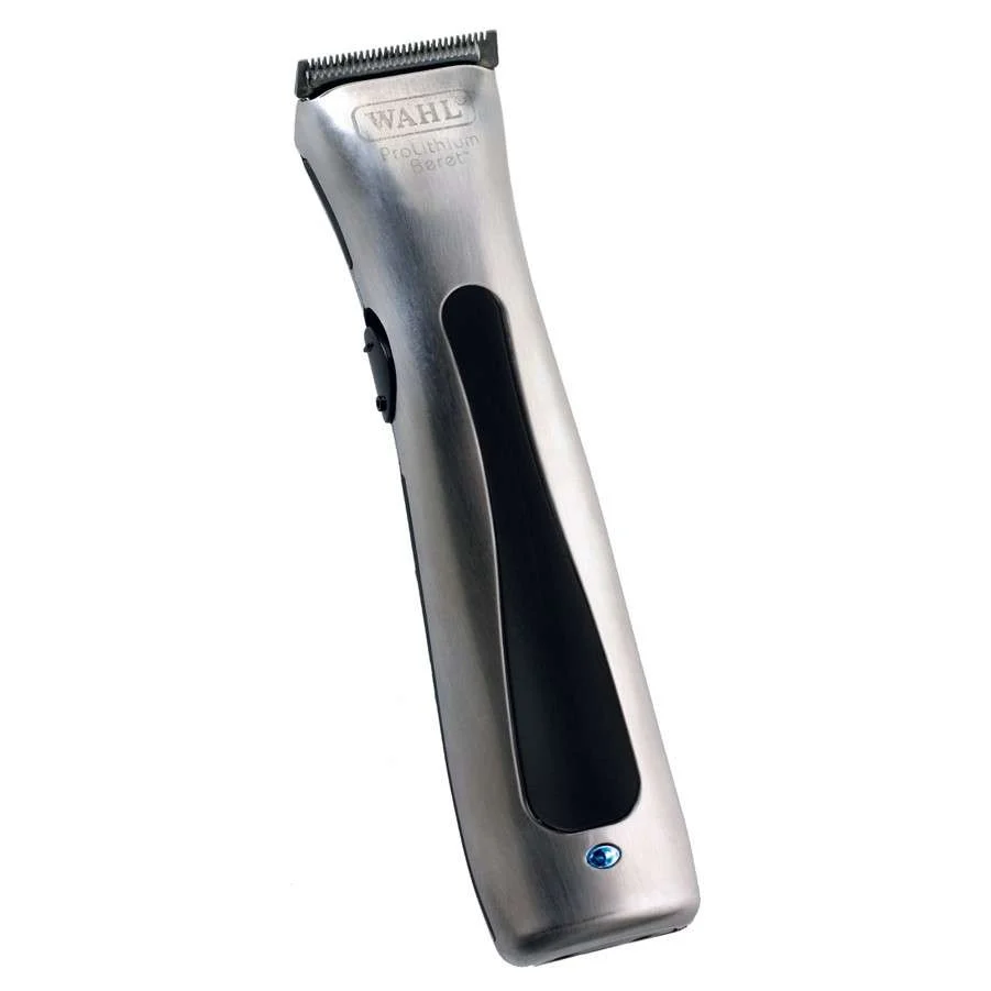 WAHL BERET ARGENTO CORDLESS TRIMMER CON BASE DI RICARICA