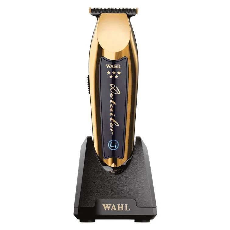 WAHL 5 STAR SERIES – DETAILER GOLD CORDLESS TRIMMER T-WIDE CON BASE DI RICARICA