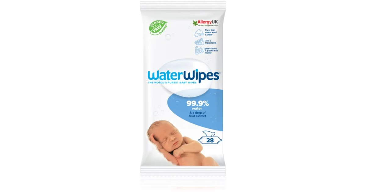 Water Wipes Baby salviette umidificate per bambini 28 pezzi