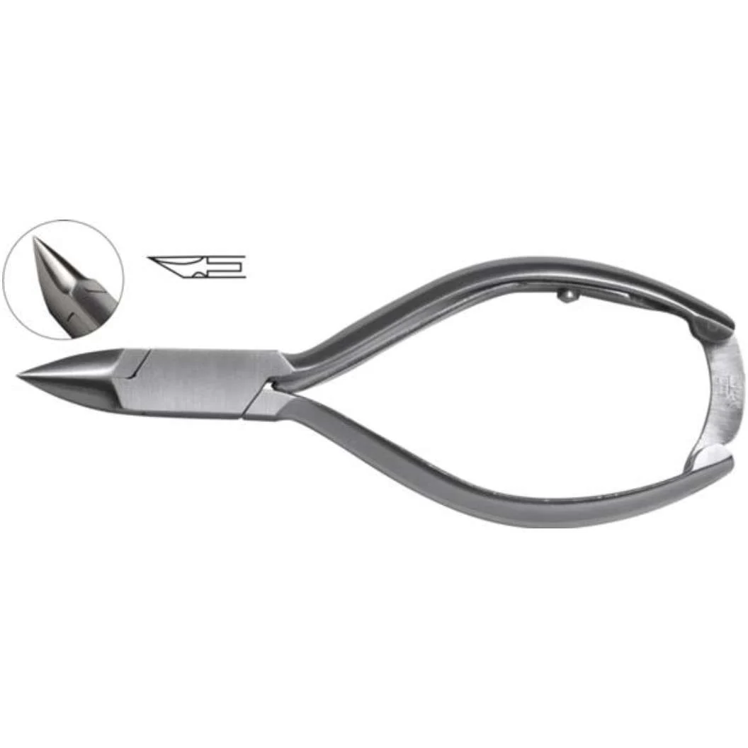 WICTOR TRONCHESE INOX PER UNGHIE MOLLA SINGOLA LUNGHEZZA TOTALE CM. 14