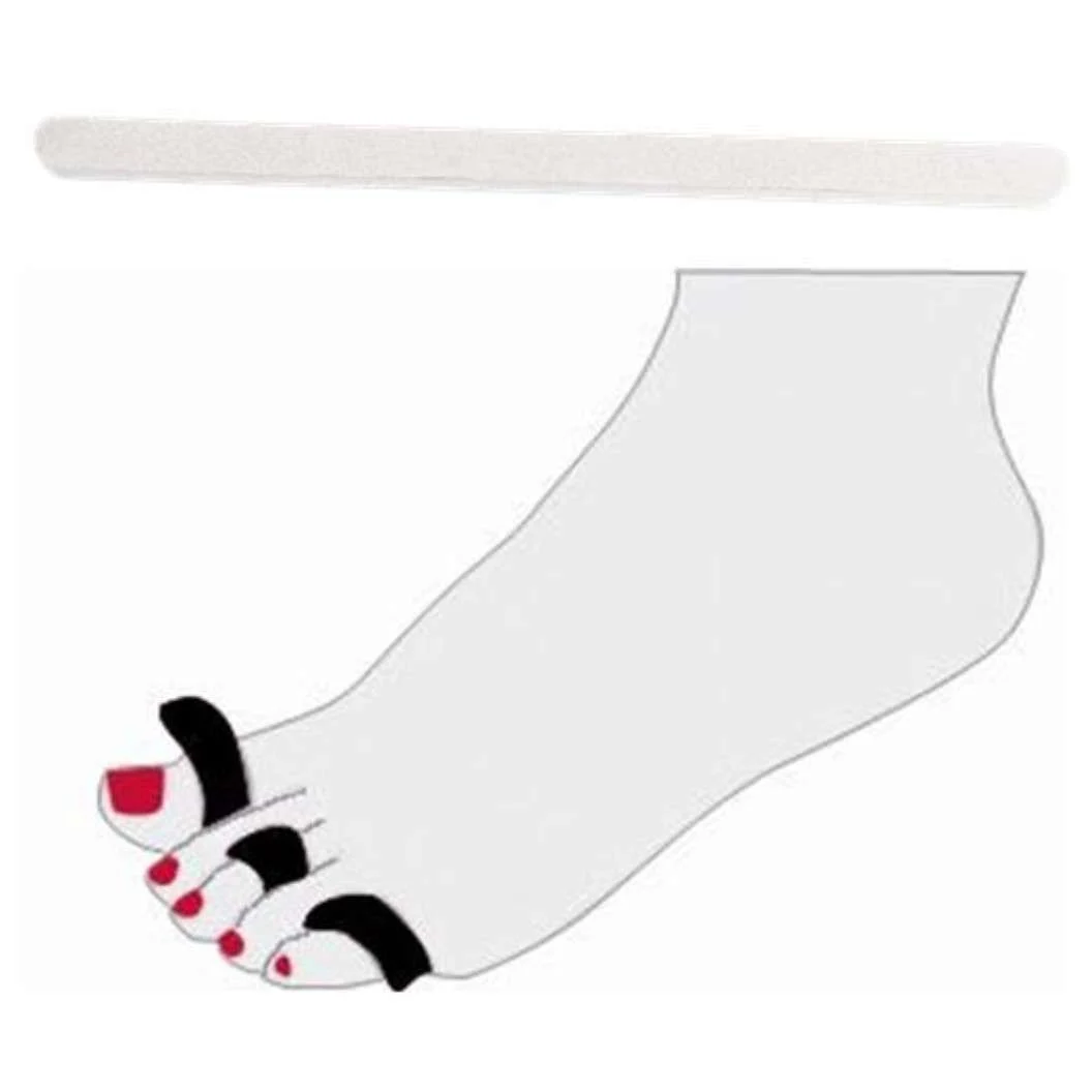 10 PAIA SEPARATORI DITA BIANCHI