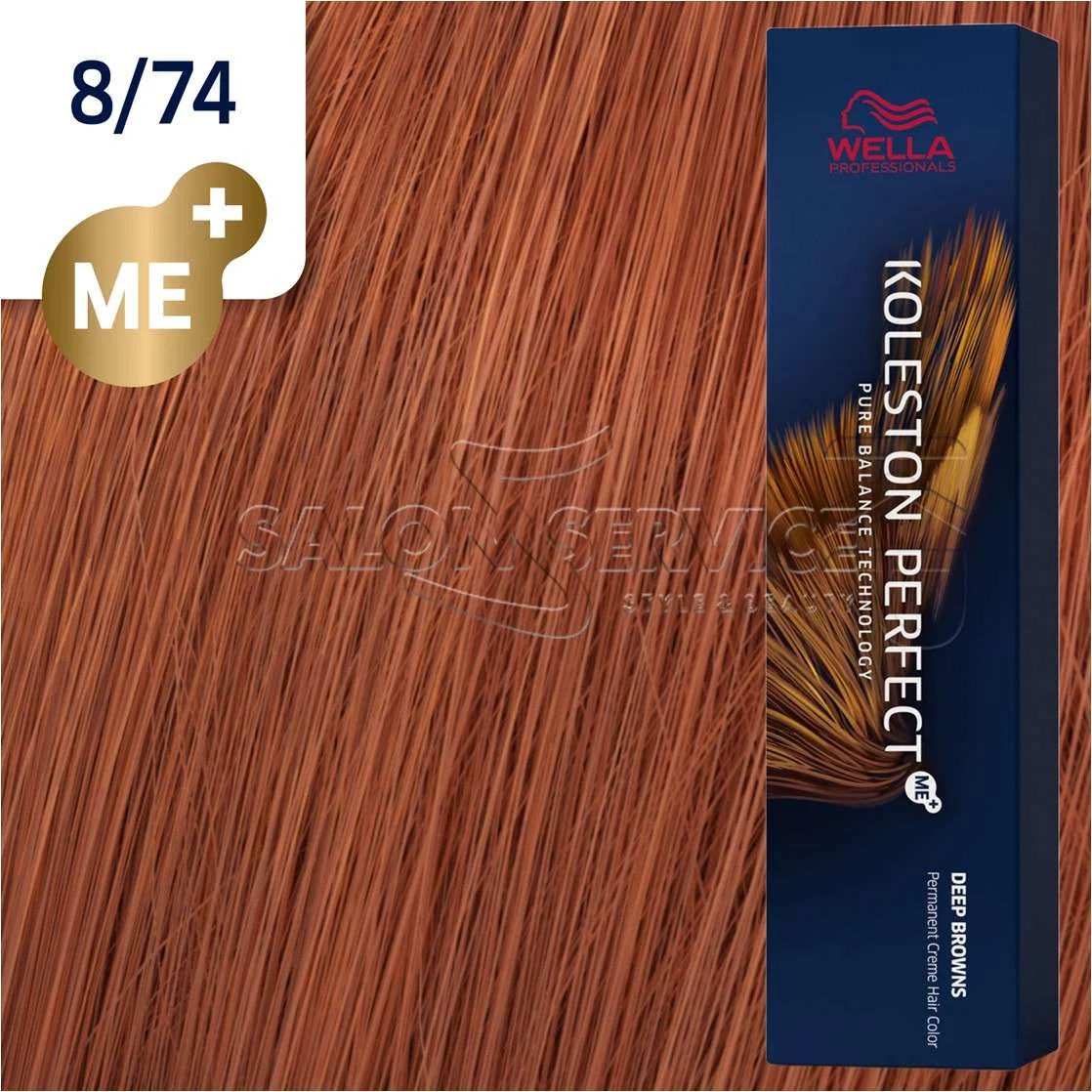 KOLESTON PERFECT ME+ DEEP BROWNS 60 ML. COL. 8/74 – BIONDO CHIARO SABBIA RAMATO