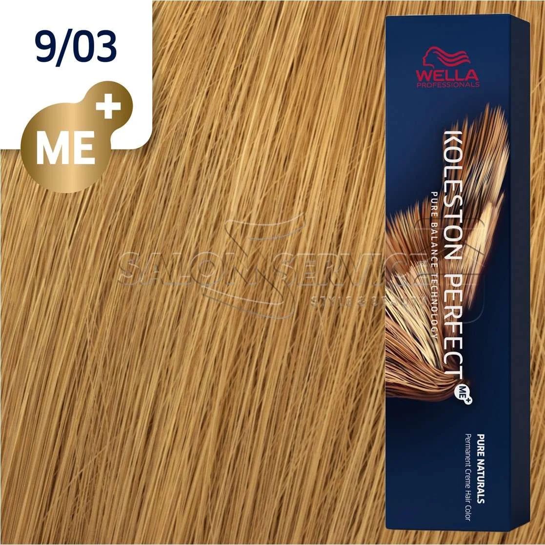 KOLESTON PERFECT ME+ PURE NATURALS 60 ML. COL. 9/03- BIONDO CHIARISSIMO NATURALE DORATO