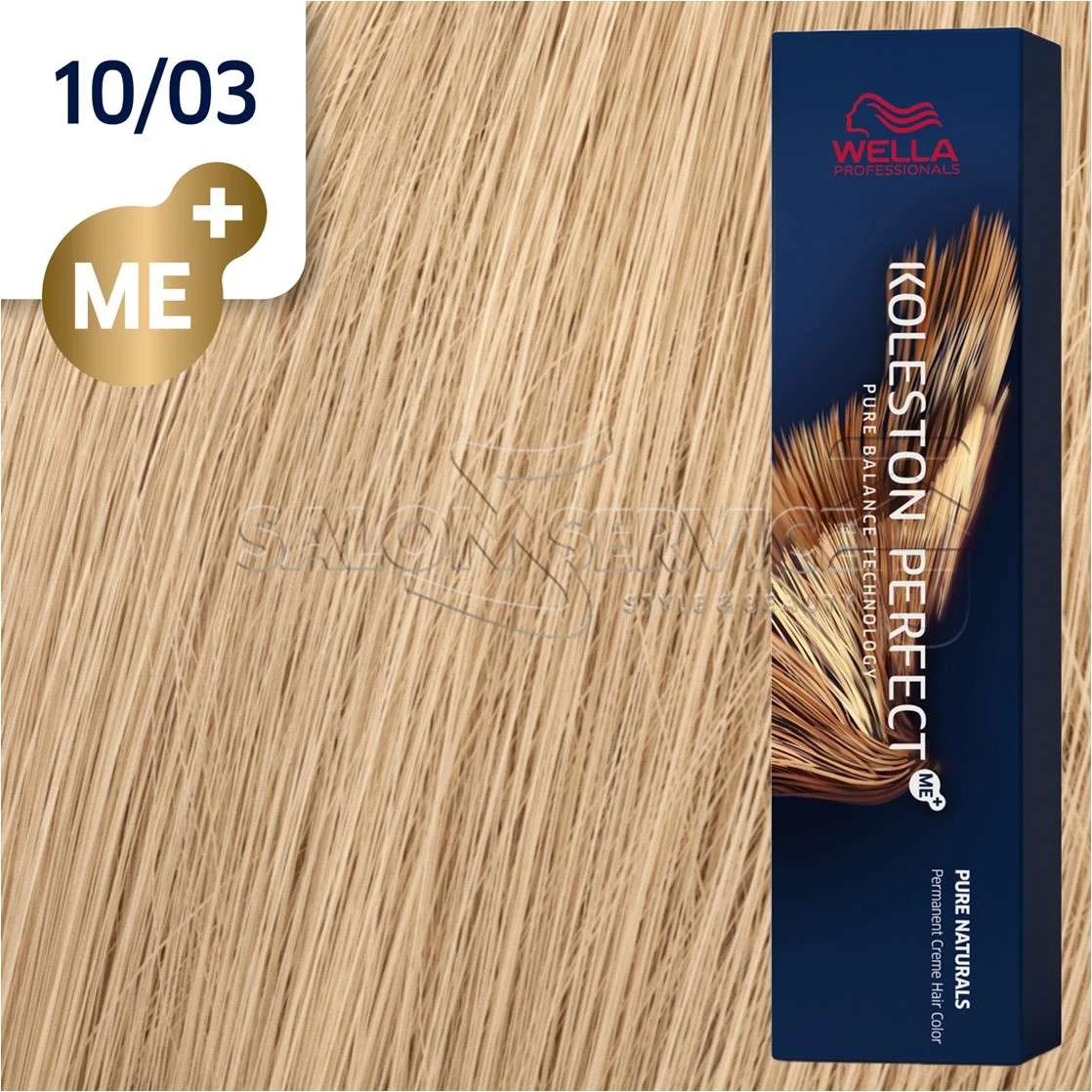 KOLESTON PERFECT ME+ PURE NATURALS 60 ML. COL. 10/03 – BIONDO PLATINO NATURALE DORATO