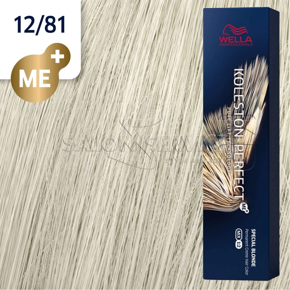 KOLESTON PERFECT ME+ SPECIAL BLONDE 60 ML. COL. 12/81 – SUPER SCHIARENTE PERLA CENERE