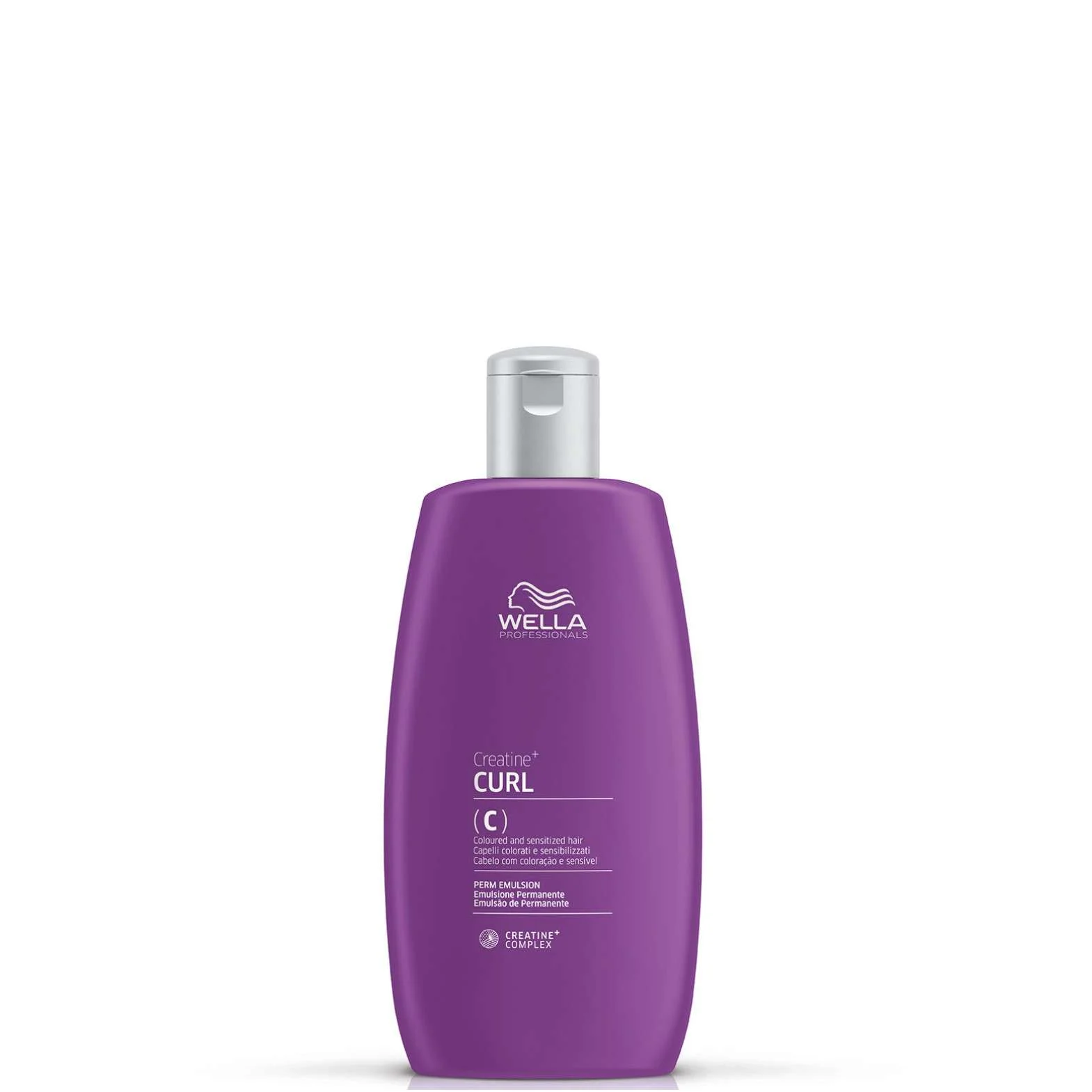 PERM EMULSION CREATINE+ CURL C CAPELLI COLORATI E SENSIBILIZZATI 250 ML.