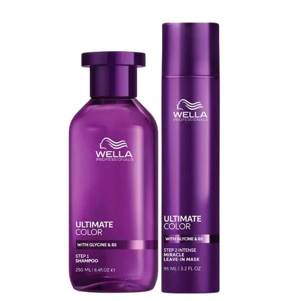 ULTIMATE COLOR STEP 1 SHAMPOO 250ML + ULTIMATE COLOR STEP 2 MIRACLE LEAVE-IN MASK 95ML