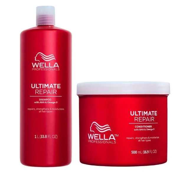 ULTIMATE REPAIR SALON CONDITIONER KIT – SHAMPOO 1000 ML. + CONDITIONER 500 ML.