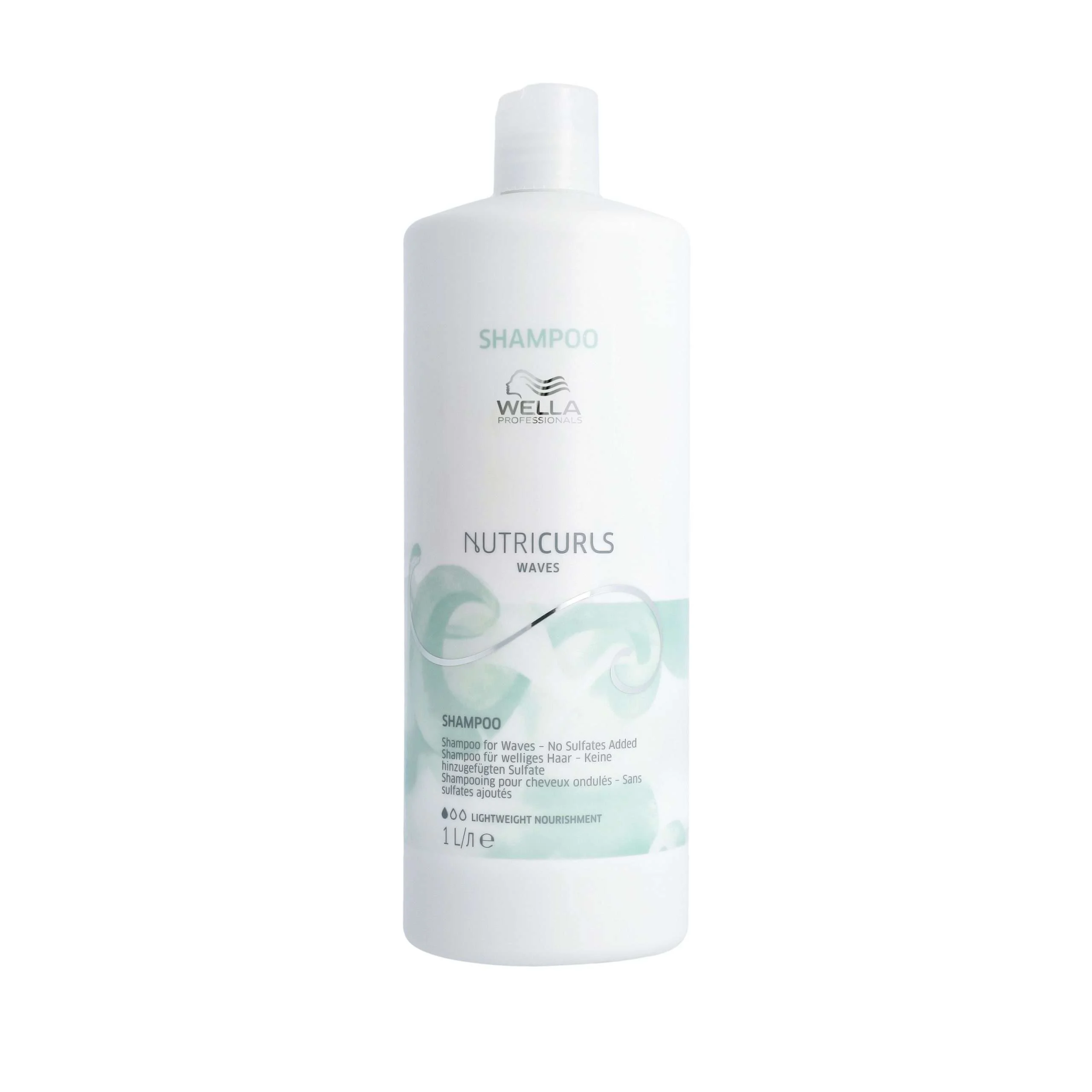 WELLA NUTRICURLS WAVES SHAMPOO 1000ML