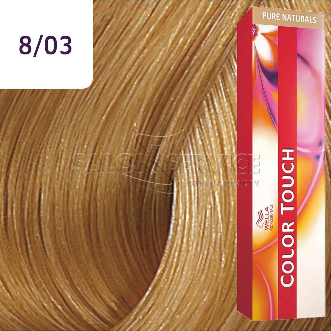 OLD COLOR TOUCH PURE NATURALS 8/03 – BIONDO CHIARO NATURALE DORATO 60ml