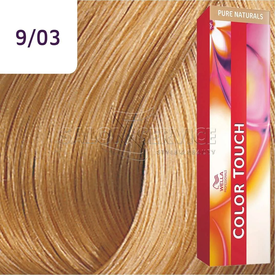 OLD COLOR TOUCH PURE NATURALS 9/03 – BIONDO CHIARISSIMO NATURALE DORATO 60ml