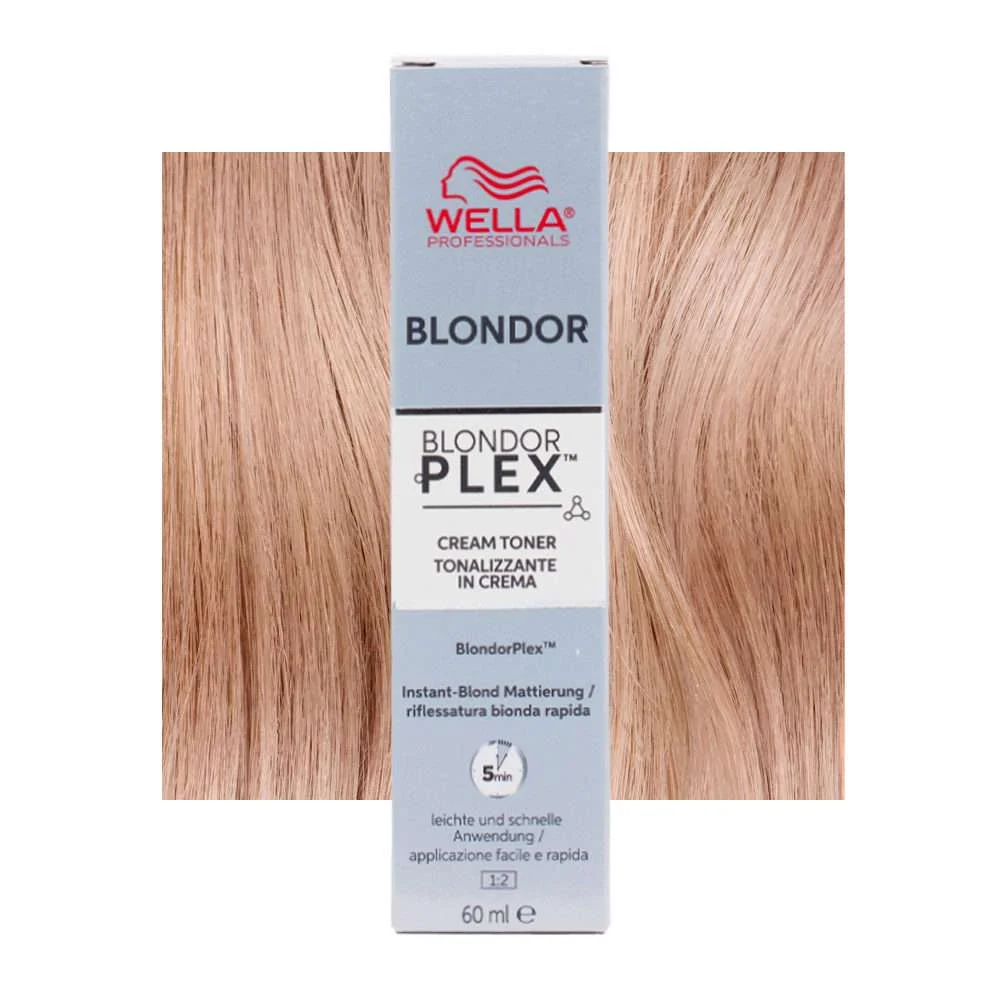 WELLA BLONDOR PLEX CREAM TONER /96 SIENNA BEIGE 60 ML