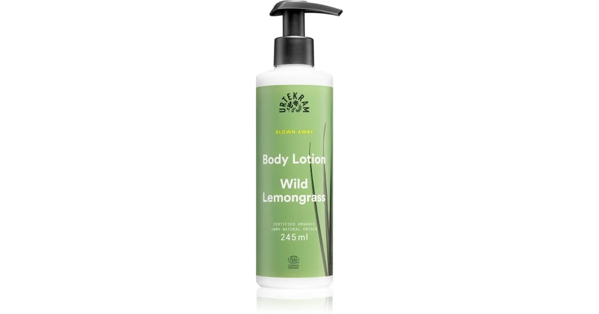 Urtekram Wild Lemongrass latte corpo 245 ml