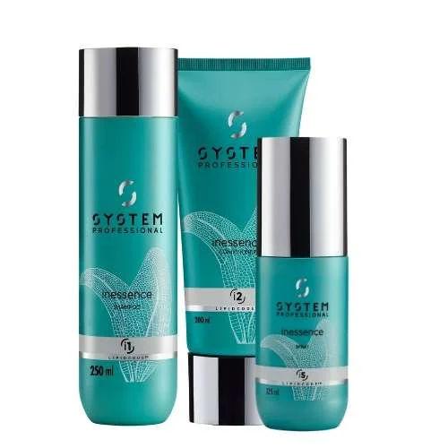 SYSTEM PROFESSIONAL INESSENCE RIGENERANTE NATURALE – SHAMPOO 250 ML + MASCHERA 200 ML + SPRAY 125 ML