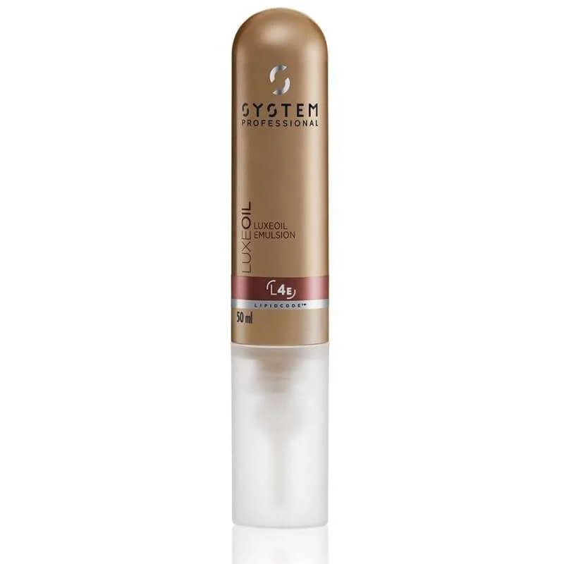 SYSTEM PROFESSIONAL LUXEOIL RECONSTRUCTIVE ELIXIR L4E – RIGENERAZIONE ALLA CHERATINA 50 ML.